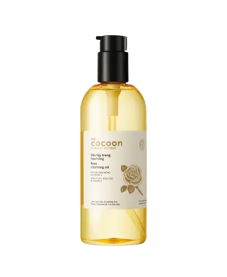 Dầu Tẩy Trang Chiết Xuất Hoa Hồng Cocoon Rose Cleansing Oil