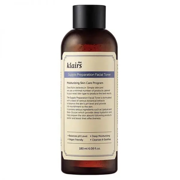 Nước Hoa Hồng Klairs Supple Presparation Facial Toner 180ml
