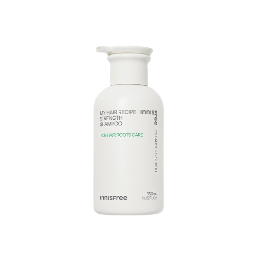 Dầu Gội Nuôi Dưỡng Chân Tóc Innisfree My Hair Recipe Strength Shampoo For Hair Roots Care 330 mL