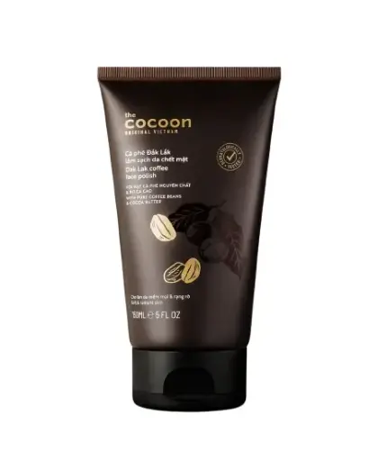 Tẩy Da Chết Mặt Cà Phê Đắk Lắk Cocoon 150ml