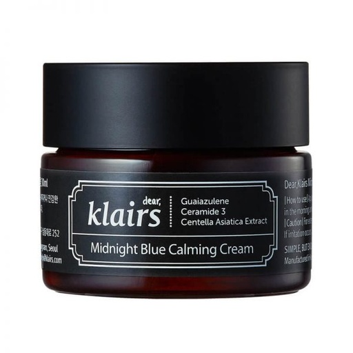 Kem Dưỡng Ẩm Klairs Làm Dịu & Phục Hồi Da Ban Đêm Midnight Blue Calming Cream