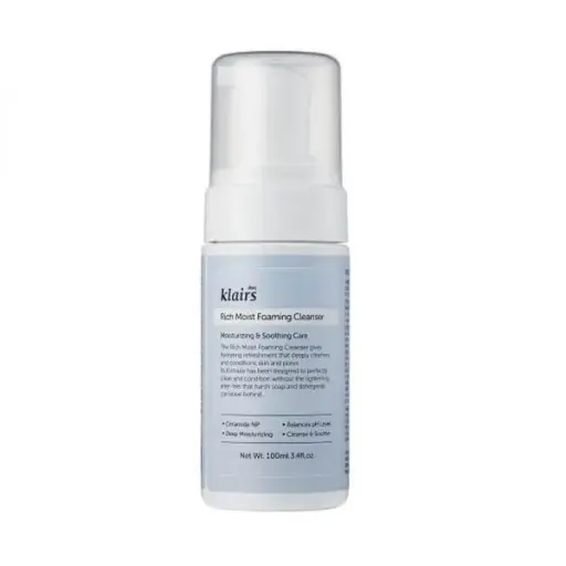 Sữa Rửa Mặt Tạo Bọt Klairs Rich Moist Foaming Cleanser 100ml