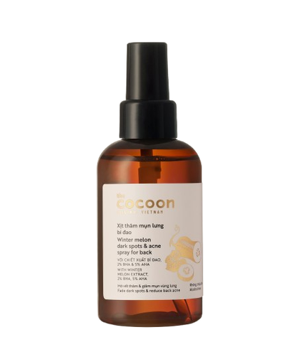 Xịt Thâm Mụn Lưng Bí Đao Cocoon 140ml
