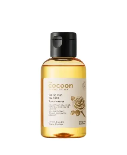 Gel Rửa Mặt Hoa Hồng Cocoon 140ml