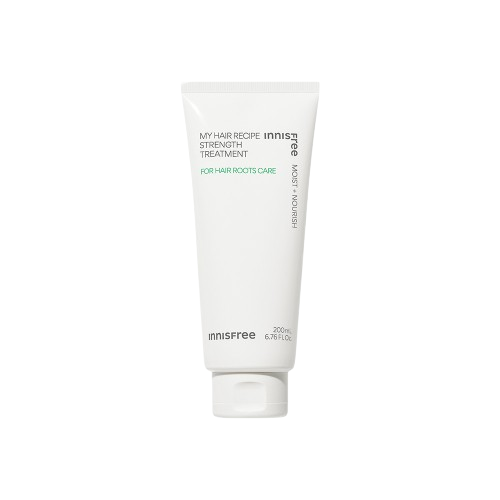 Kem ủ dưỡng chân tóc innisfree My Hair Recipe Strength Treatment For Hair Roots Care 200 ml